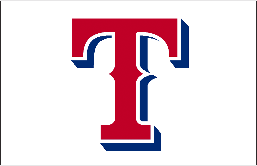Texas Rangers 2004-2008 Jersey Logo iron on transfers for clothing